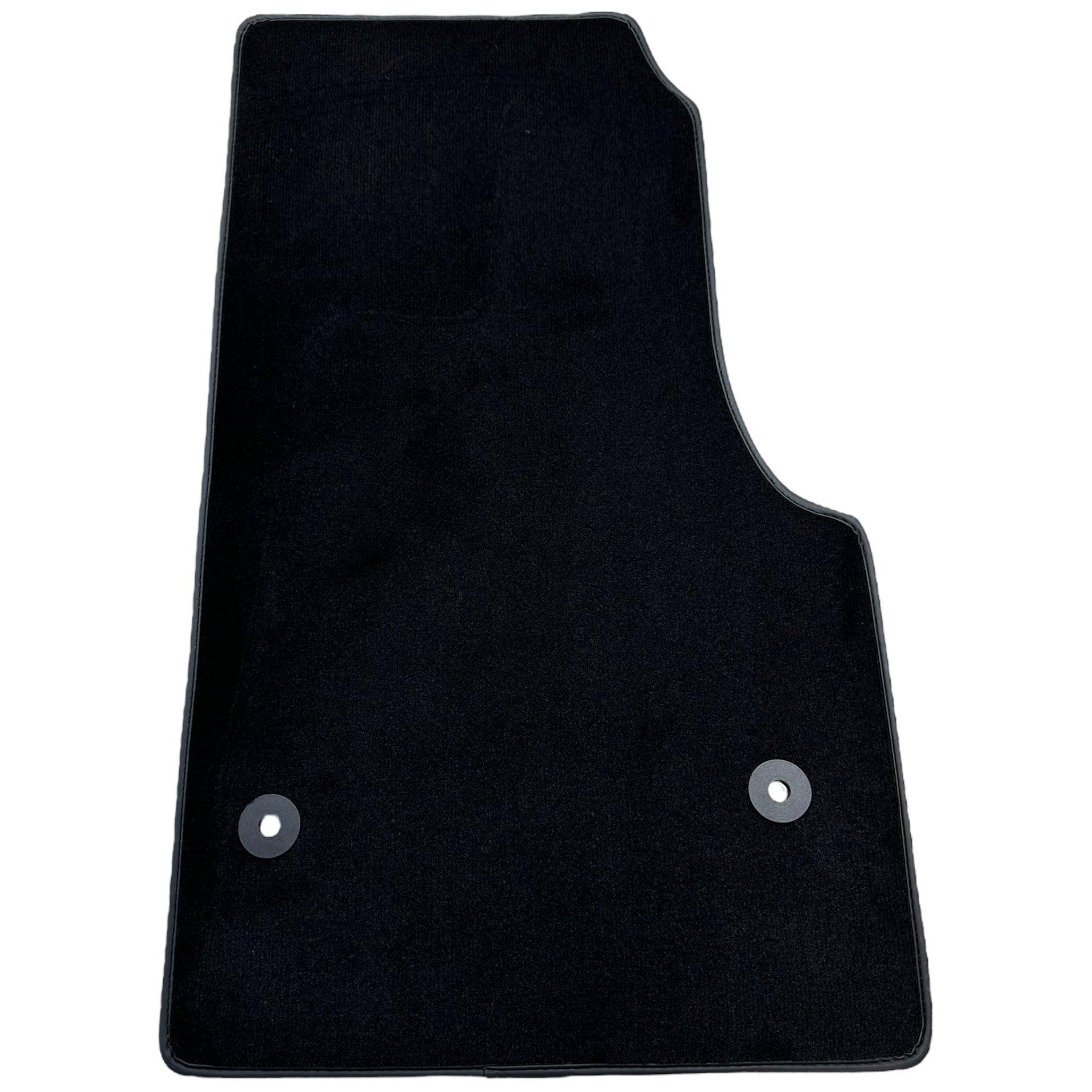 Black Floor Mats For Chevrolet Corvette C8 (2020-2024) - AutoWin