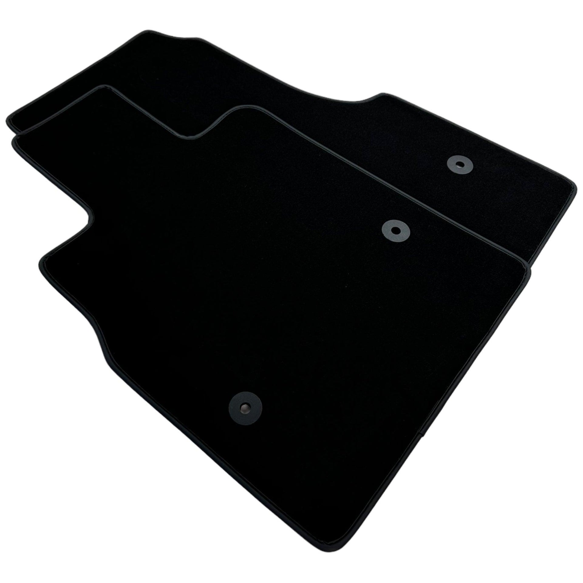 Black Floor Mats For Chevrolet Corvette C8 (2020-2024) - AutoWin