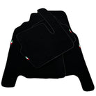 Black Floor Mats For Ferrari 456 (1992-2003) Italian Edition - AutoWin