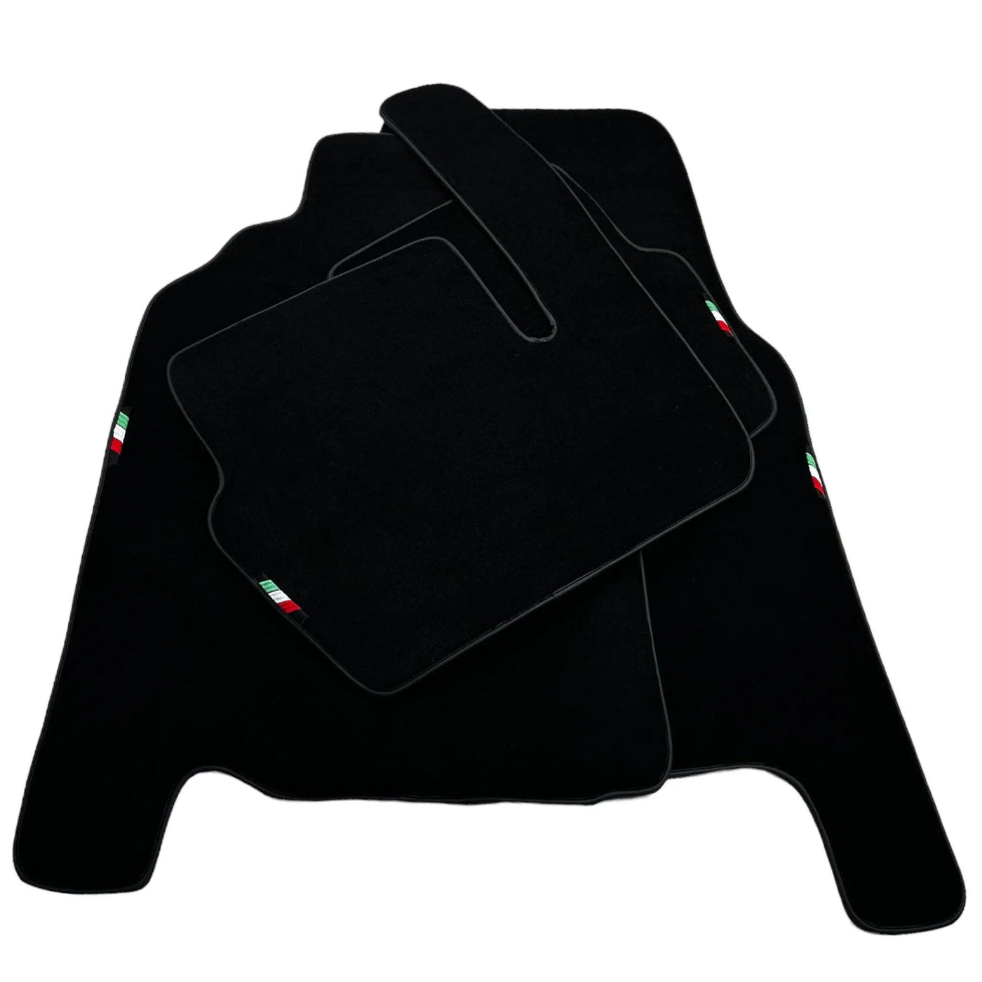 Black Floor Mats For Ferrari 456 (1992-2003) Italian Edition - AutoWin