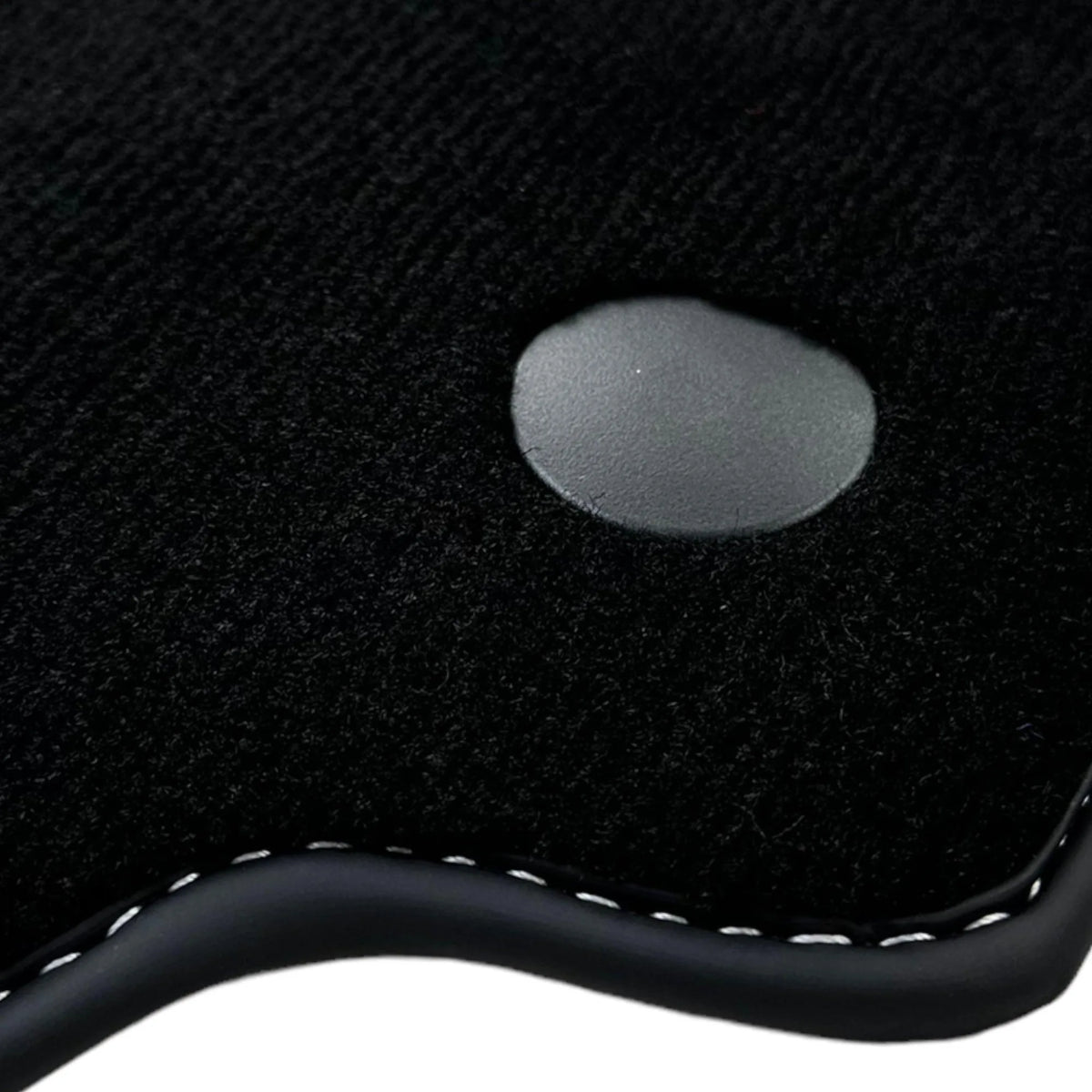 Black Floor Mats for Ferrari 458 GT2 (2012-2015) with Beige Nappa Leather | Italian Edition