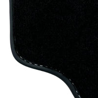 Black Floor Mats for Ferrari 458 Speciale (2012-2015) with Beige Nappa Leather | Italian Edition