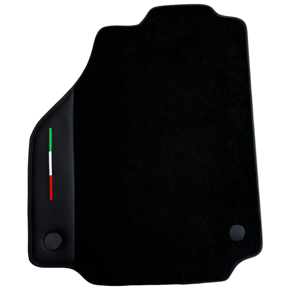 Black Floor Mats for Ferrari 458 Spider (2012-2015) With Leather
