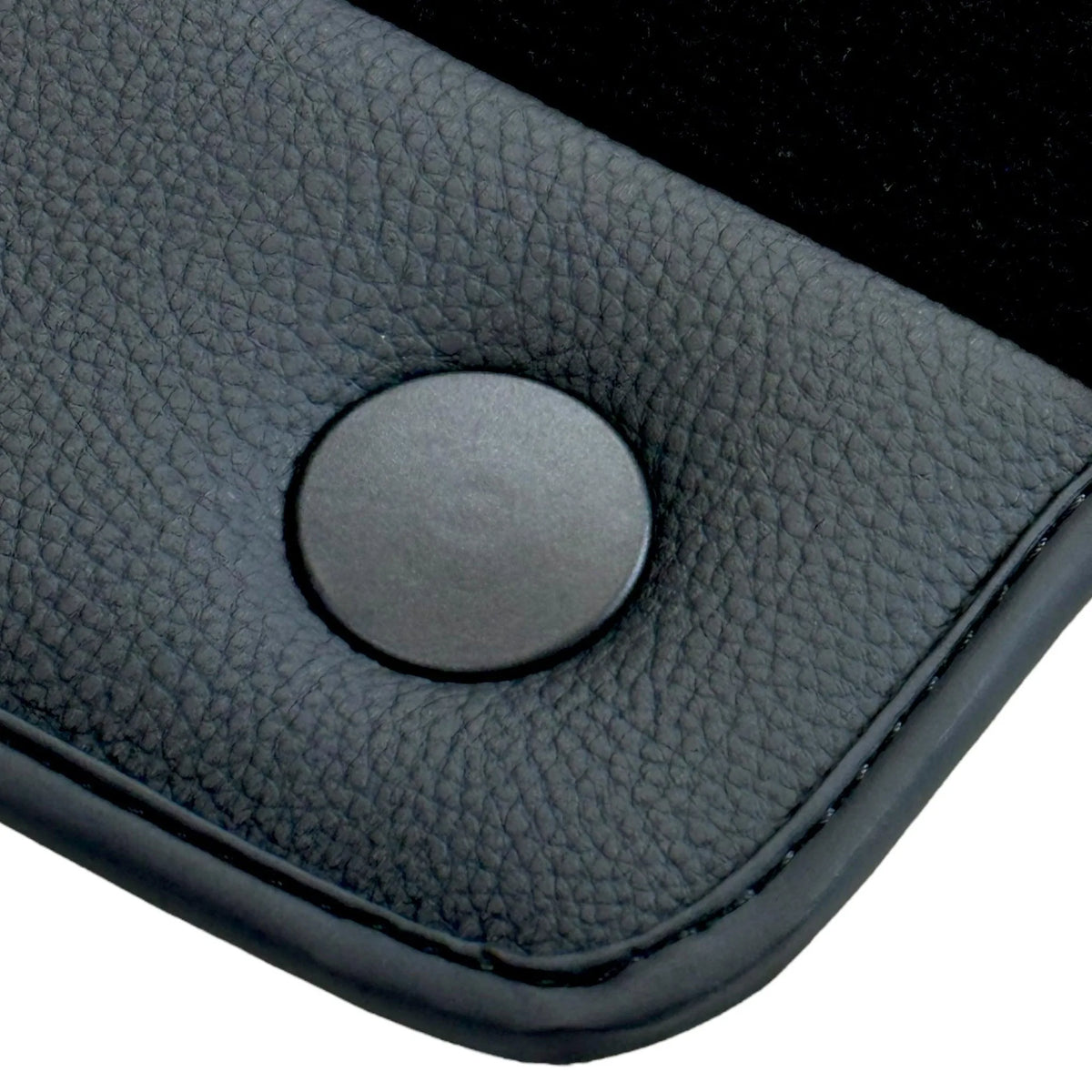 Black Floor Mats for Ferrari 458 Spider (2012-2015) With Leather