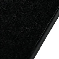 Black Floor Mats for Ferrari 488 GTB (2015-2022) with Beige Tradizione Nappa Leather