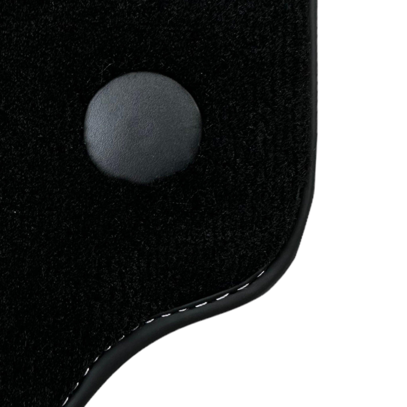 Black Floor Mats for Ferrari 488 Pista Spider (2019-2021) with Crema Nappa Leather - AutoWin