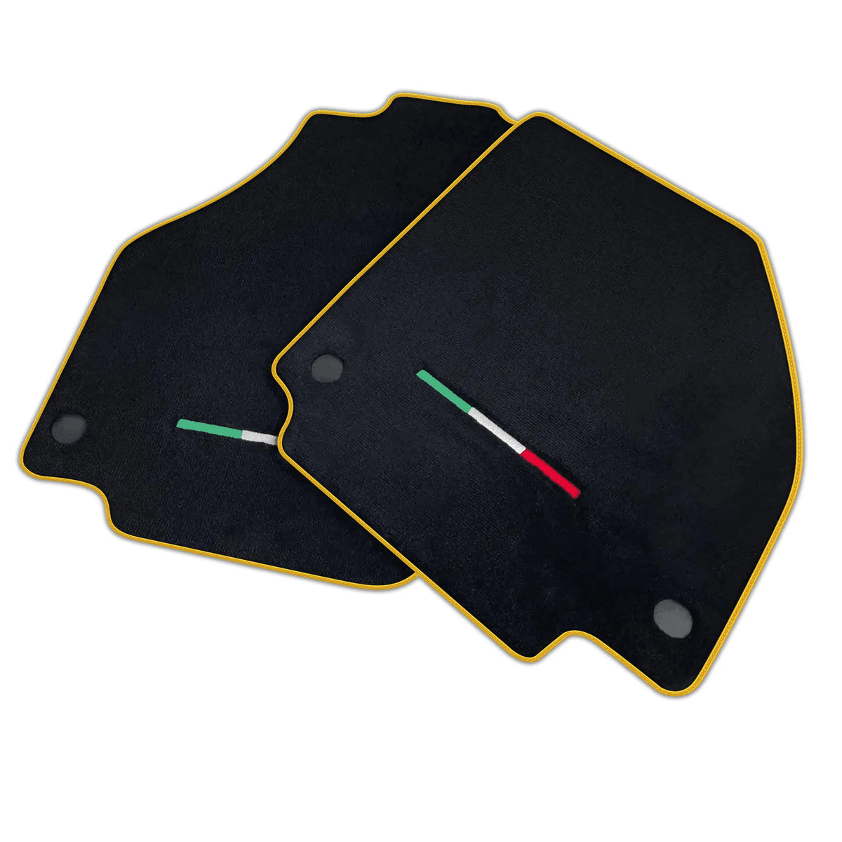 Black Floor Mats for Ferrari 488 GTB (2016-2022) | Various Trim Colors