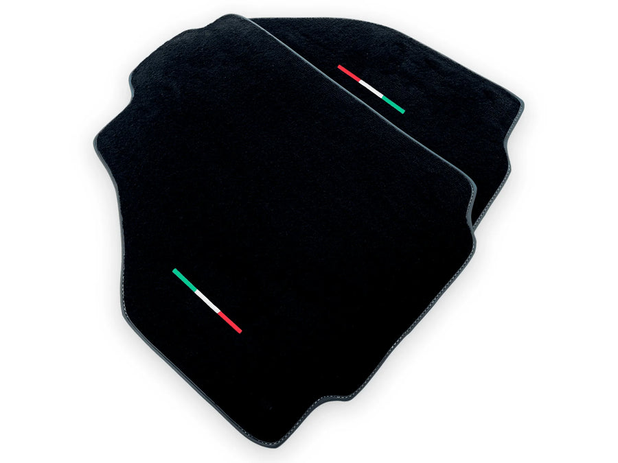Black Floor Mats For Ferrari 488 Pista Spider 2019-2021