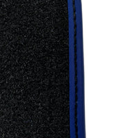 Black Floor Mats for Ferrari 812 GTS (2019-2023) with Carbon Leather - AutoWin