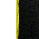 Black Floor Mats for Ferrari 812 GTS (2019-2023) with Leather - AutoWin