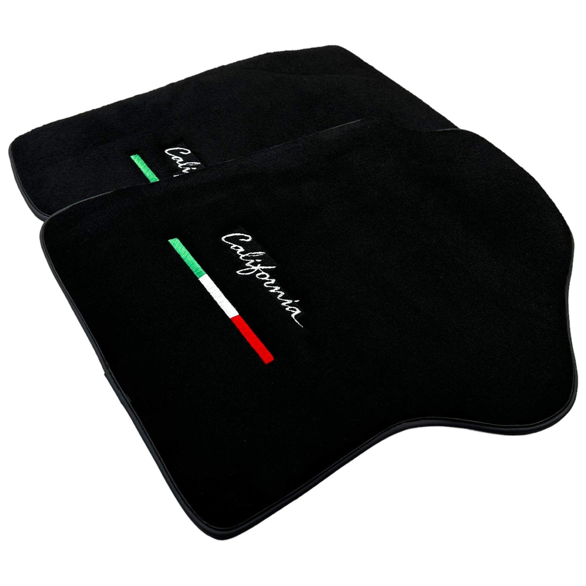 Black Floor Mats for Ferrari California (2008-2014) | Right Hand Drive - AutoWin