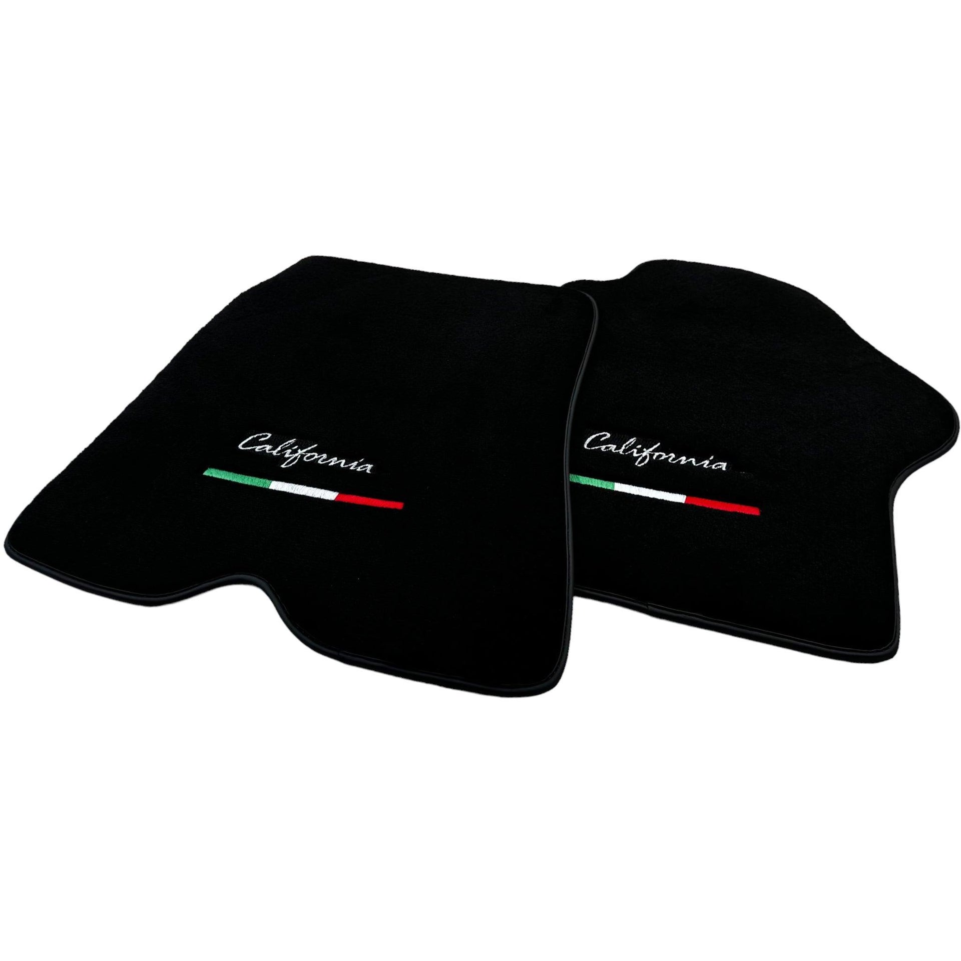 Black Floor Mats for Ferrari California (2008-2014) | Right Hand Drive - AutoWin