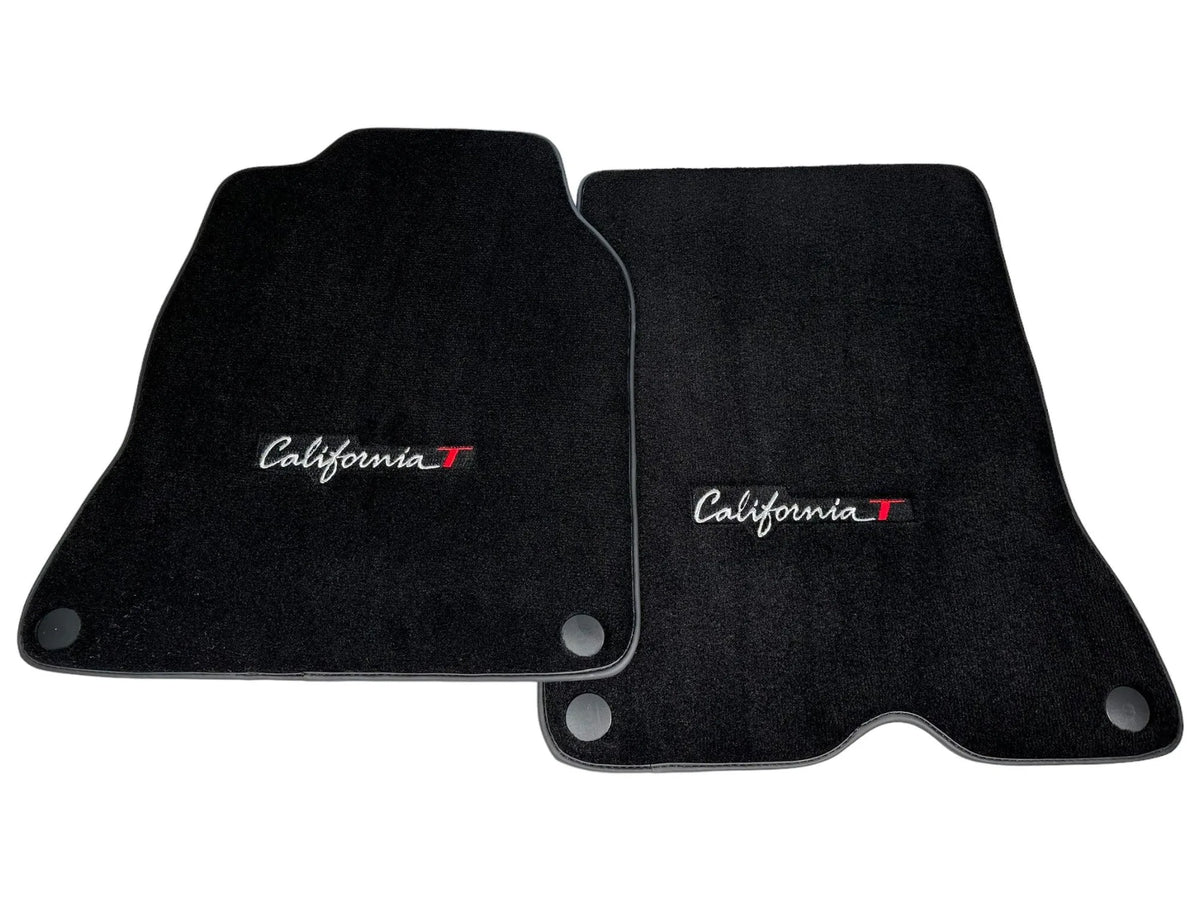 Black Floor Mats For Ferrari California T 2015–2018 - AutoWin