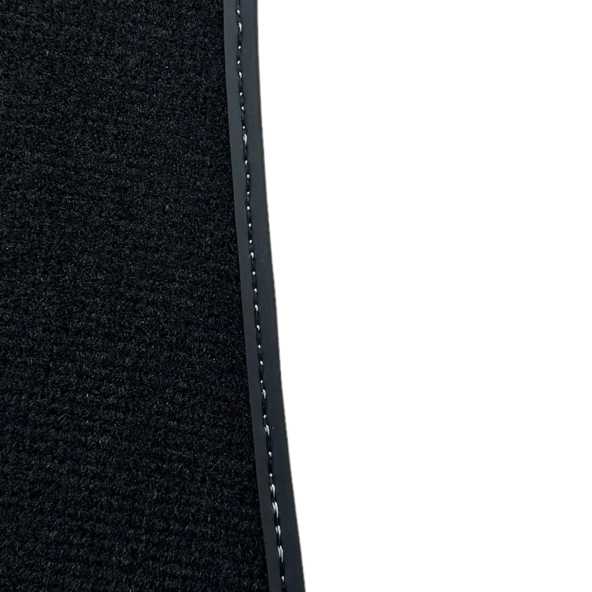 Black Floor Mats for Ferrari F12 Berlinetta (2012-2022) with Carbon Leather - AutoWin