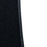 Black Floor Mats for Ferrari F12 Berlinetta (2012-2022) with Carbon Leather - AutoWin