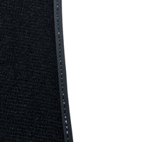 Black Floor Mats for Ferrari F12 Berlinetta (2012-2022) with Carbon Leather - AutoWin