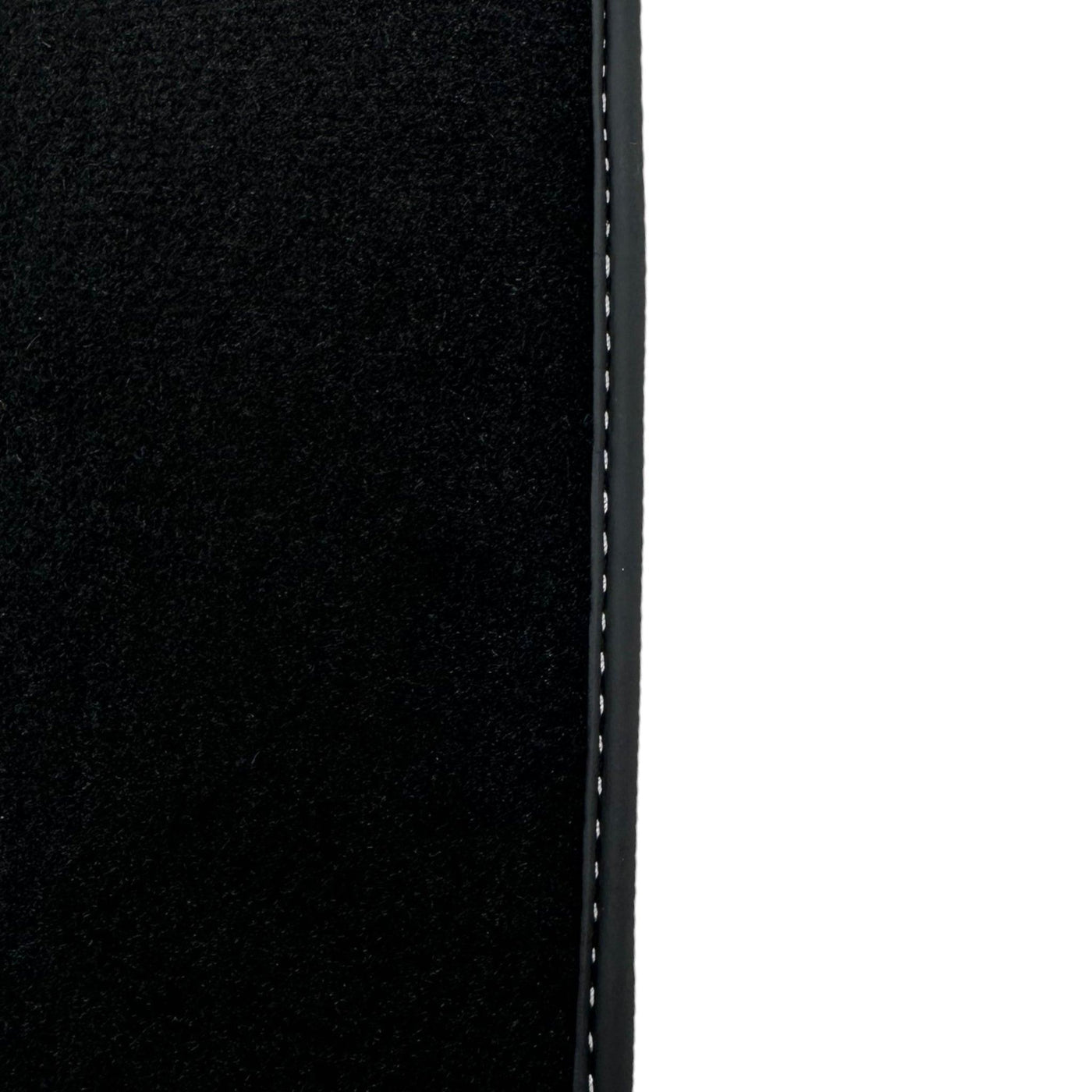 Black Floor Mats for Ferrari F12 Berlinetta (2012-2022) with Leather - AutoWin