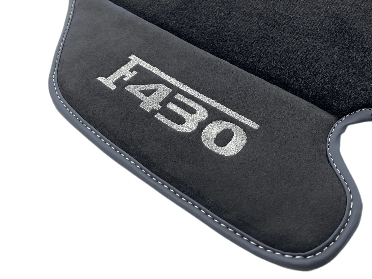 Ferrari F430 2004-2009用ブラックフロアマット - AutoWin