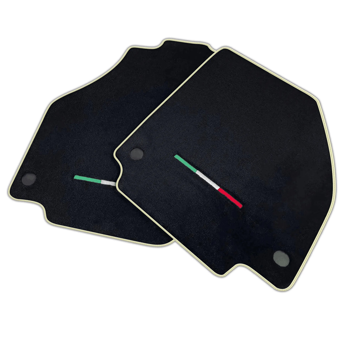 Black Floor Mats for Ferrari F8 Spider (2019-2023) | Various Trim Colors