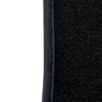 Black Floor Mats For Ferrari GTC4 Lusso (2016-2023) with Leather - AutoWin