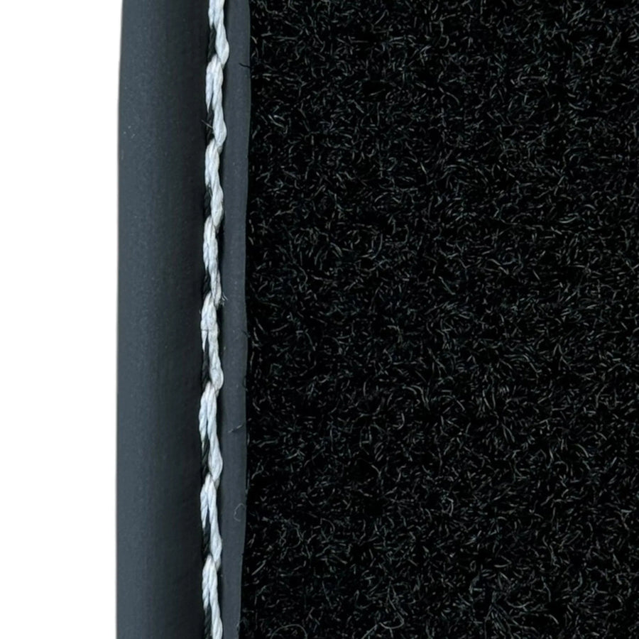 Black Floor Mats for Ferrari Portofino M (2018-2023) with Leather