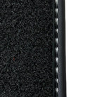 Black Floor Mats for Ferrari Roma (2021-2024) with Leather - AutoWin