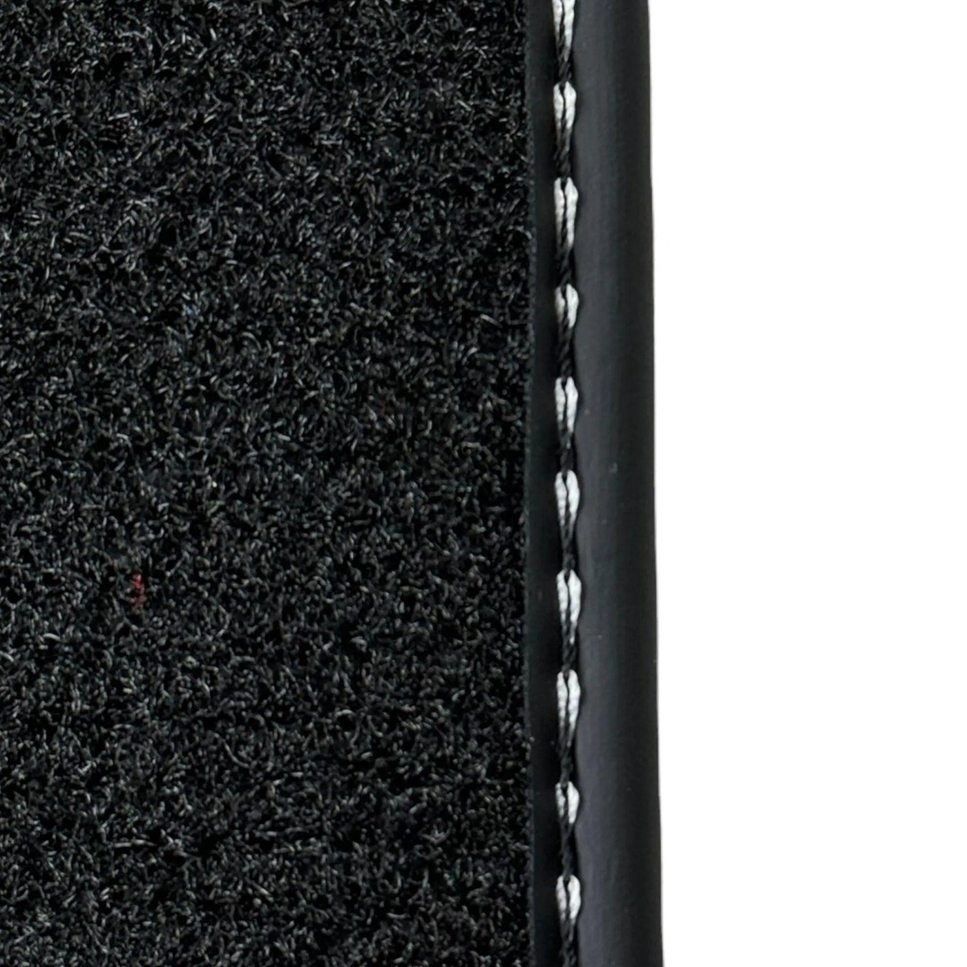 Black Floor Mats for Ferrari Roma (2021-2024) with Leather - AutoWin