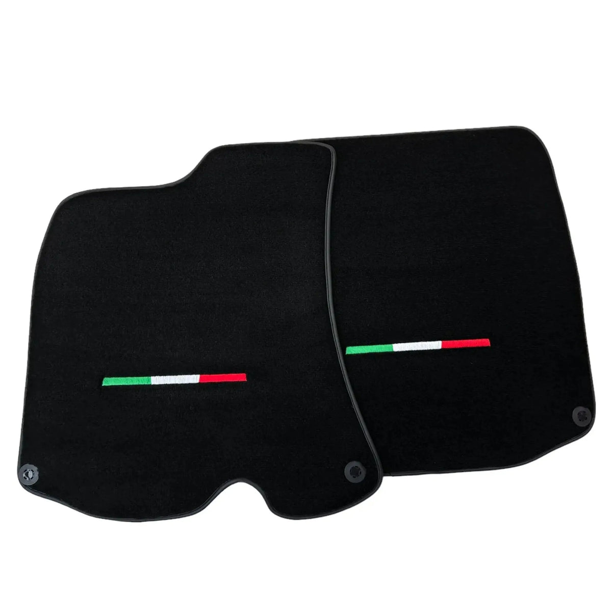 Black Floor Mats For Ferrari Roma (2021-2027) Italian Edition