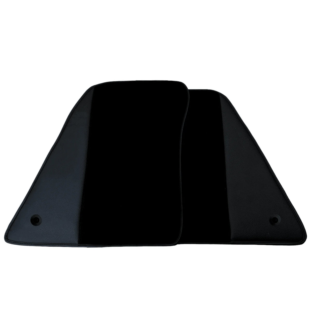 Black Floor Mats for Ferrari SF90 Stradale (2019-2024) with Leather