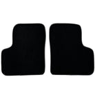 Black Floor Mats for Fiat 500 (2008-2013) | Black Trim - AutoWin