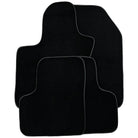 Black Floor Mats for Fiat 500 (2008-2013) | Black Trim - AutoWin