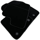 Black Floor Mats for Fiat 500 (2008-2013) | Black Trim - AutoWin