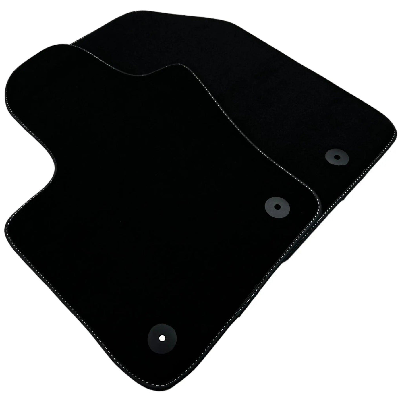 Black Floor Mats for Fiat 500 (2008-2013) | Black Trim - AutoWin
