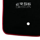 Black Floor Mats For Ford F150 (2015-2020) ER56 Design - AutoWin