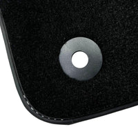 Black Floor Mats For Ford Mustang V FL (2011-2014) With Pony - AutoWin