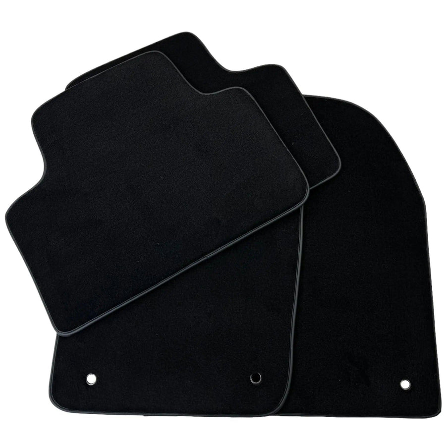 Black Floor Mats for Jeep Compass (2011-2017) - AutoWin