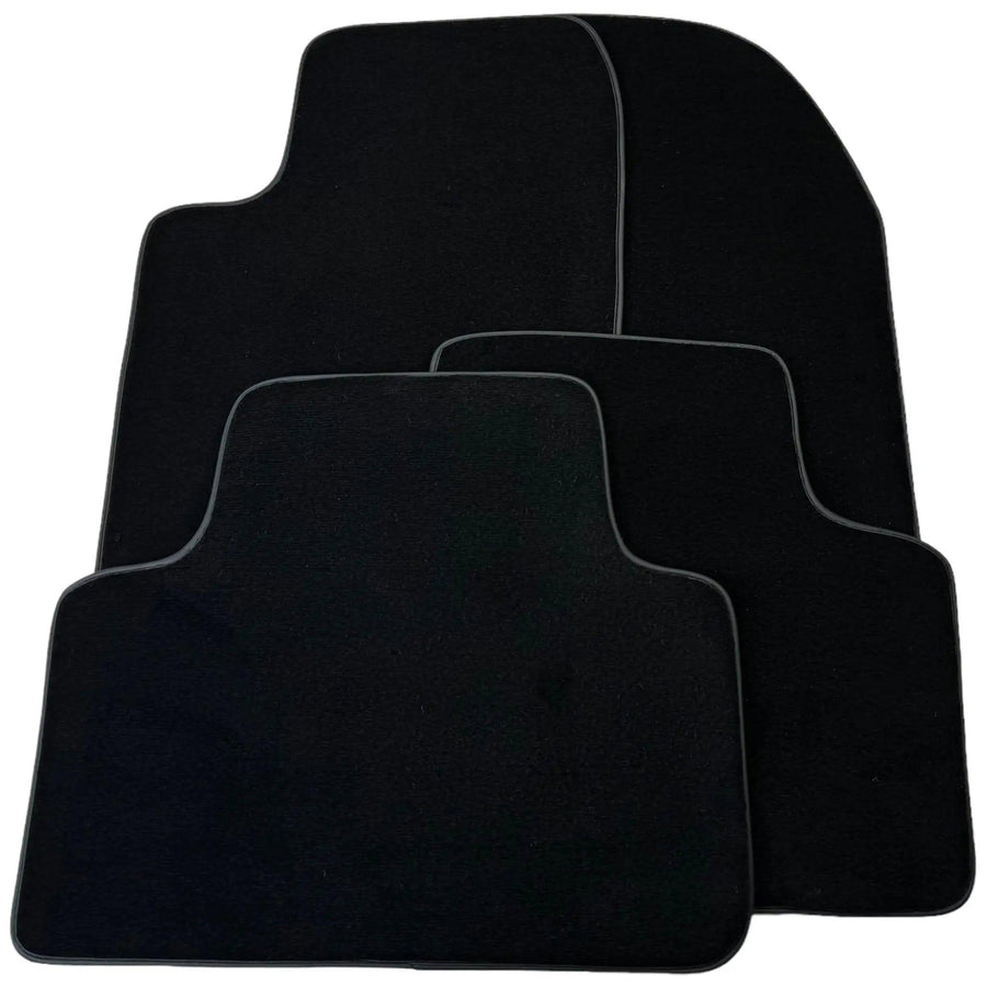 Black Floor Mats for Jeep Grand Cherokee WK2 (2011-2023) Single Fixation - AutoWin