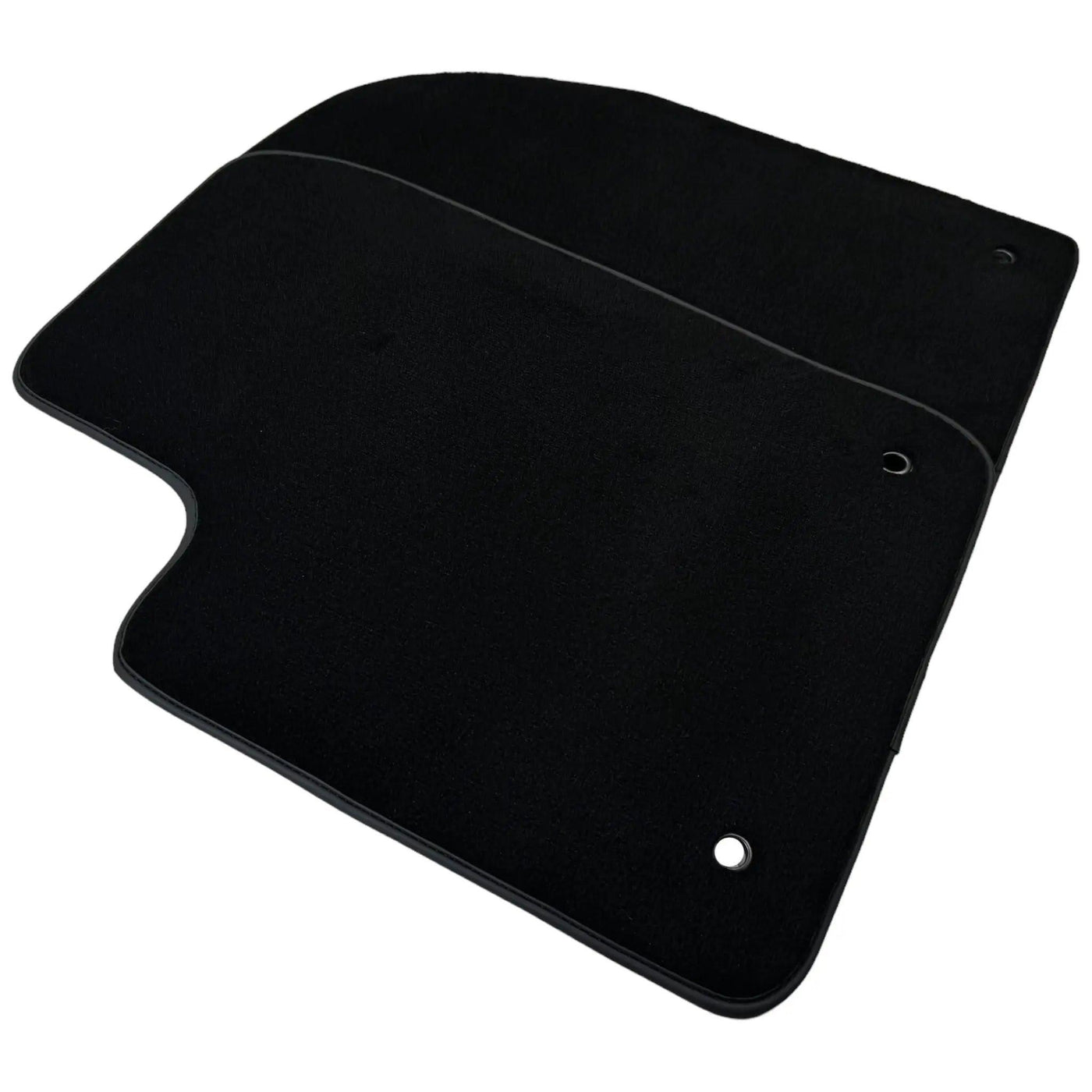 Black Floor Mats for Jeep Renegade (2014-2018) Distance Fixing Points Co-Driver 18 cm - AutoWin