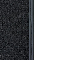 Black Floor Mats for Jeep Renegade (2018-2024) Co Drive with Fixing System - AutoWin