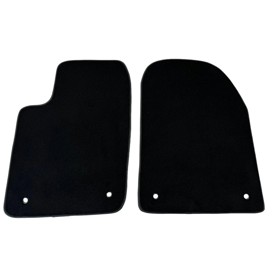 Black Floor Mats for Jeep Renegade (2018-2024) Co Drive with Fixing System - AutoWin