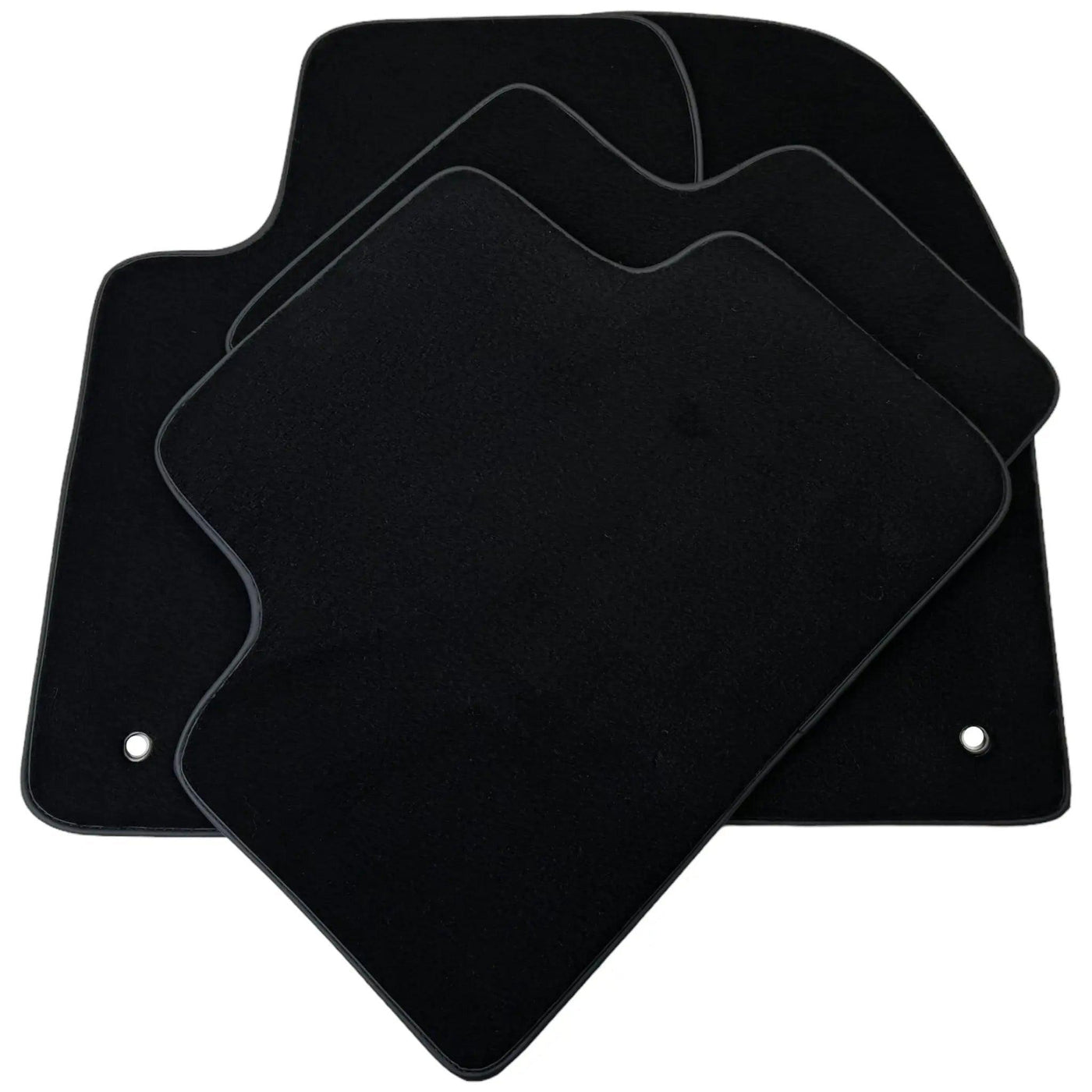 Black Floor Mats for Jeep Renegade Plug-in Hybrid (2020-2024) Co Drive Without Fixing System - AutoWin