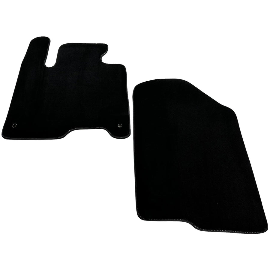 Black Floor Mats for Kia Carens 5 Seater (2006-2013) Automatic - AutoWin
