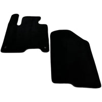 Black Floor Mats for Kia Carens 5 Seater (2006-2013) Manual - AutoWin
