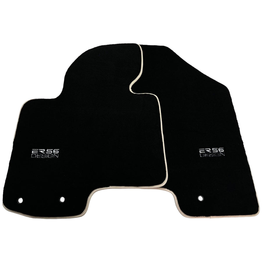 Black Floor Mats for Kia Sportage (2010-2016) ER56 Design - AutoWin