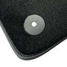 Black Floor Mats for Lamborghini Aventador S with Alcantara Leather - AutoWin