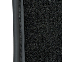 Black Floor Mats for Lamborghini Diablo (1990-2001) with Carbon Fiber - AutoWin