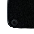 Black Floor Mats for Lamborghini Gallardo With Yellow Alcantara Leather - AutoWin