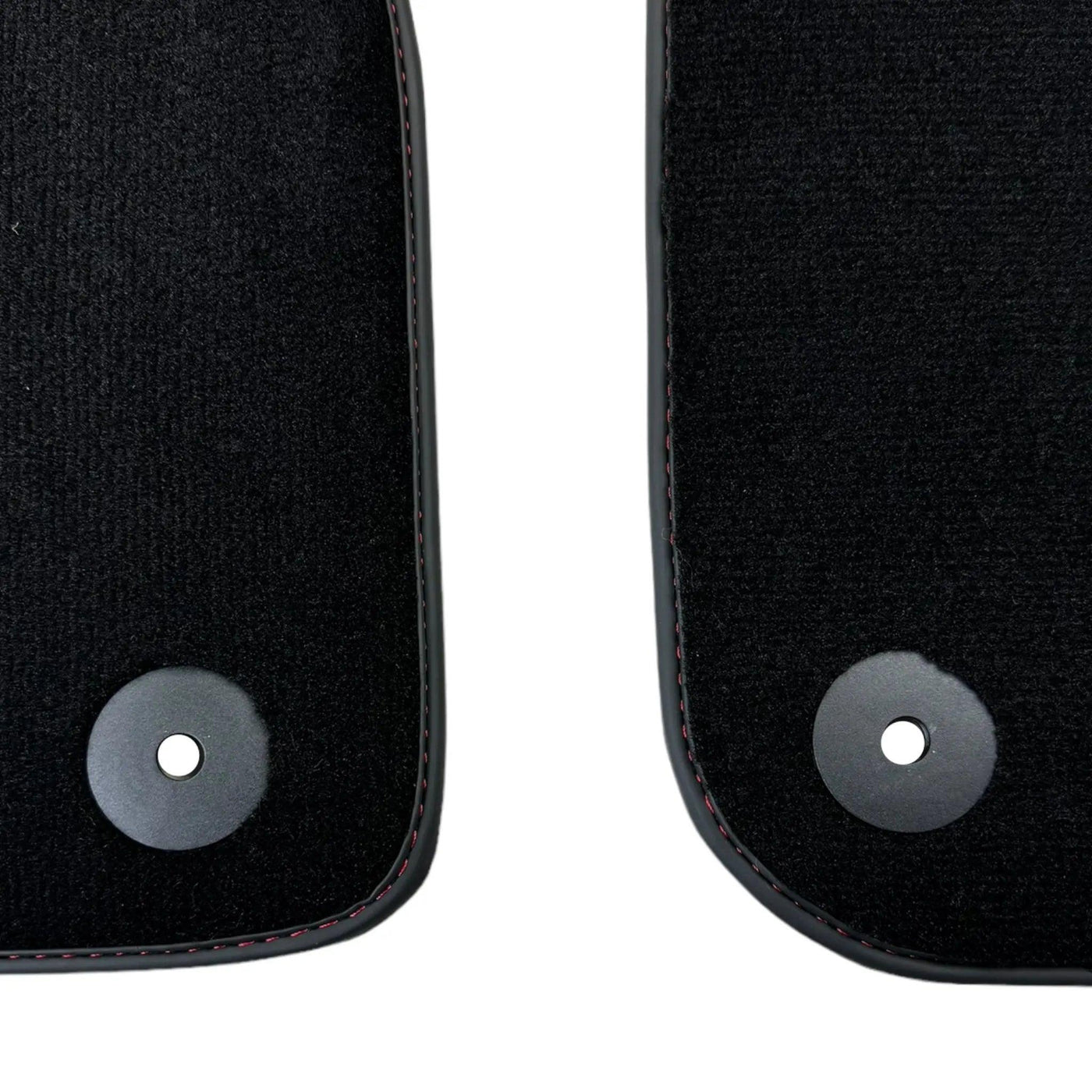 Black Floor Mats for Lamborghini Urus with Dark Brown Leather | ER56 Design - AutoWin