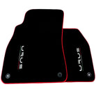 Black Floor Mats for Lamborghini Urus with Red Trim | Right Hand Drive - AutoWin