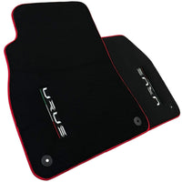 Black Floor Mats for Lamborghini Urus with Red Trim | Right Hand Drive - AutoWin
